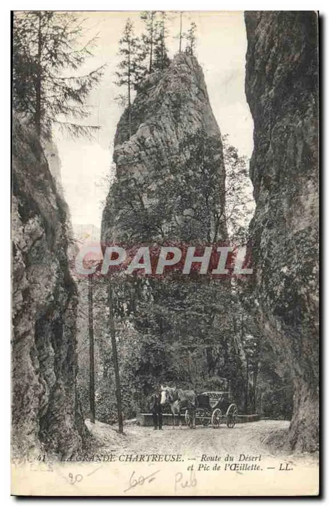 La Grande Chartreuse — Route du Désert und Pic de l'Éillette — LL. Nr. 41 - Vorderseite