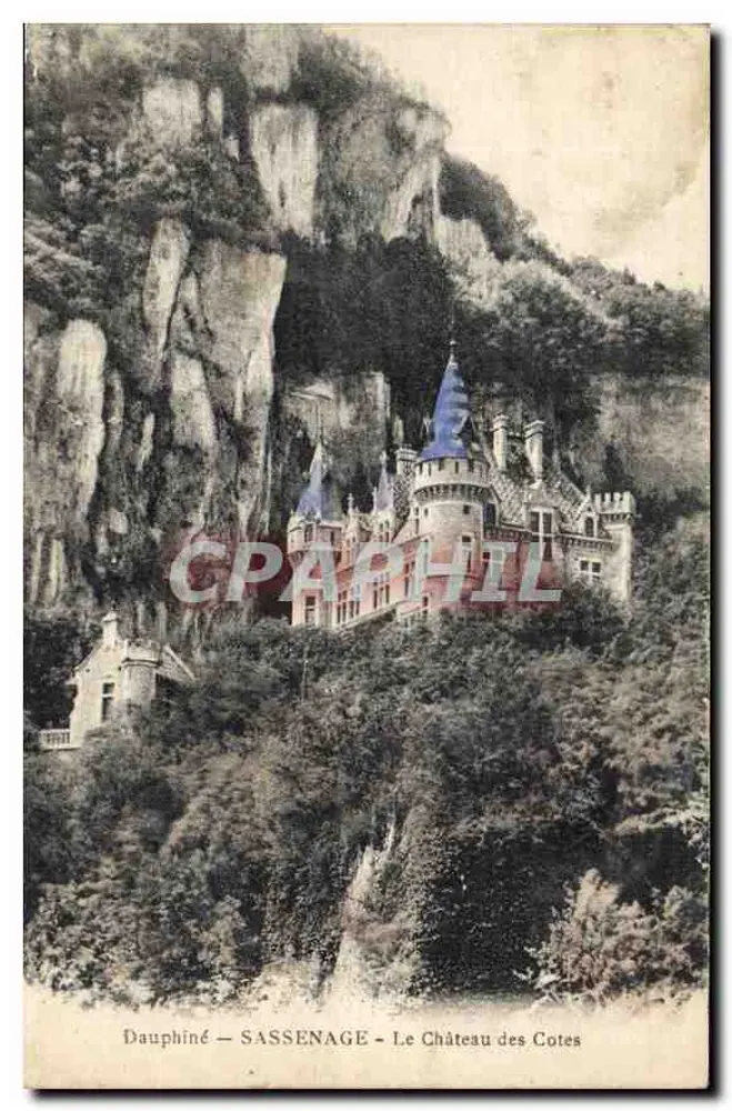Sassenage — O Castelo das Cotes — Dauphiné - Frente