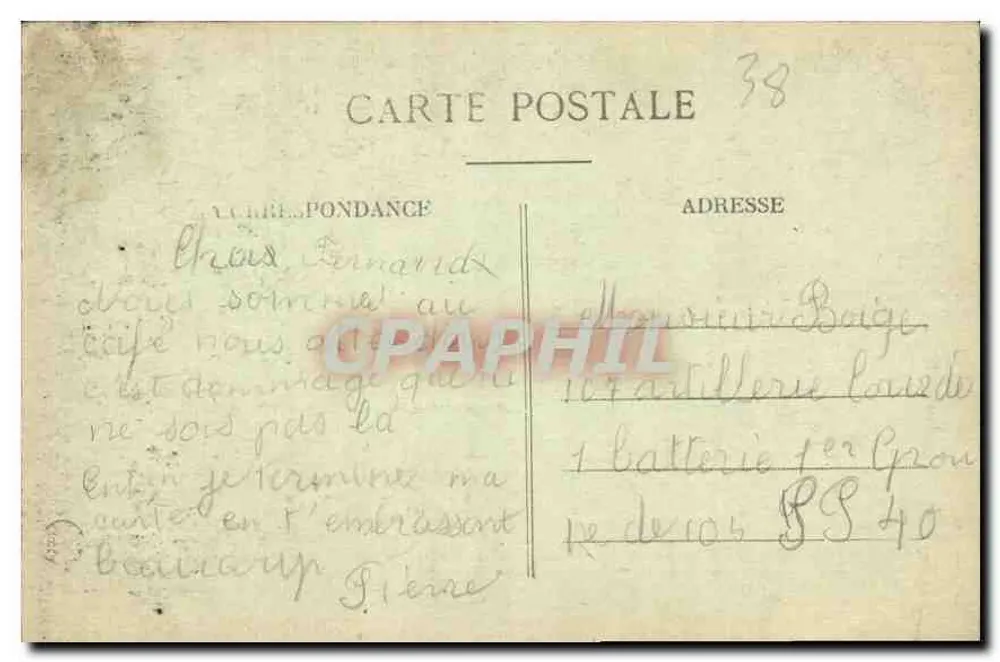 Sassenage — O Castelo das Cotes — Dauphiné - Verso