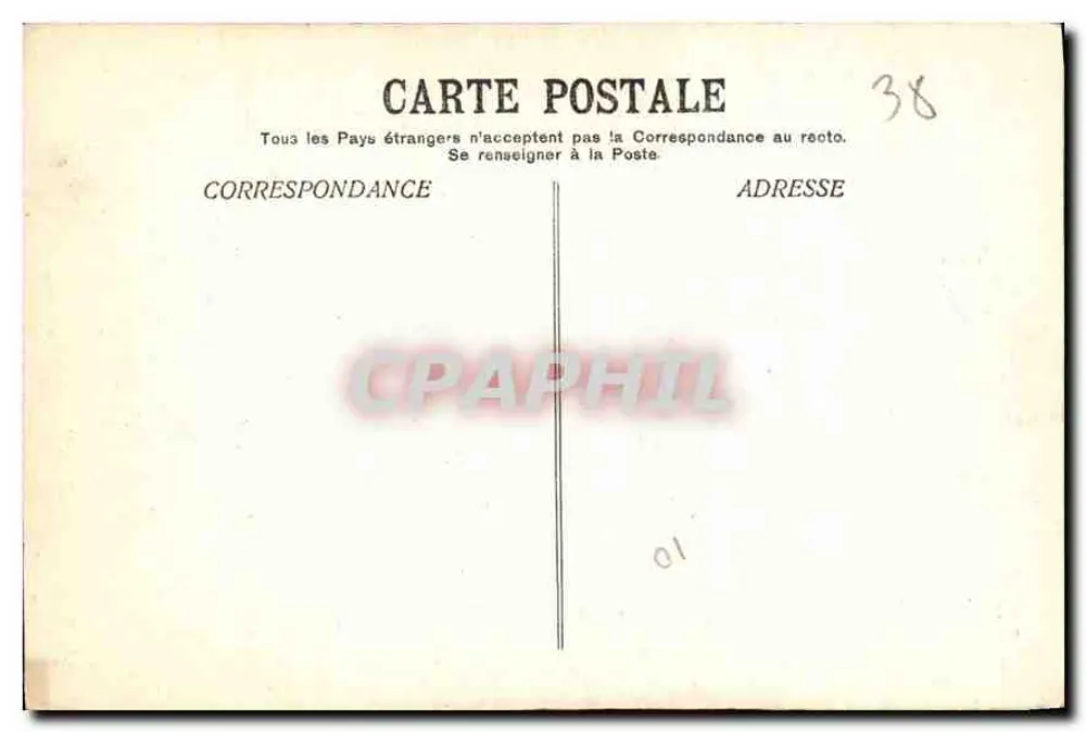 Dauphiné - Do Bourg d'Oisans à la Grave - Cascata dos Fréaux - E.R. - n°772 - Verso