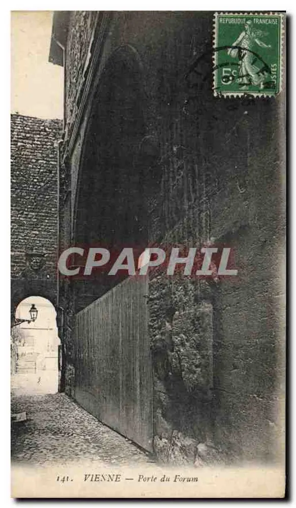 Viena — Porta do Fórum — editor desconhecido, n° 141 - Frente