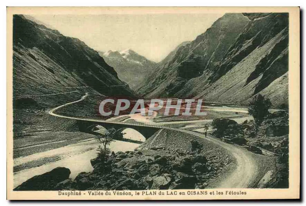 Dauphiné - Tal des Vénéon, der PLAN des SEES in OISANS und die Fétoules - Vorderseite