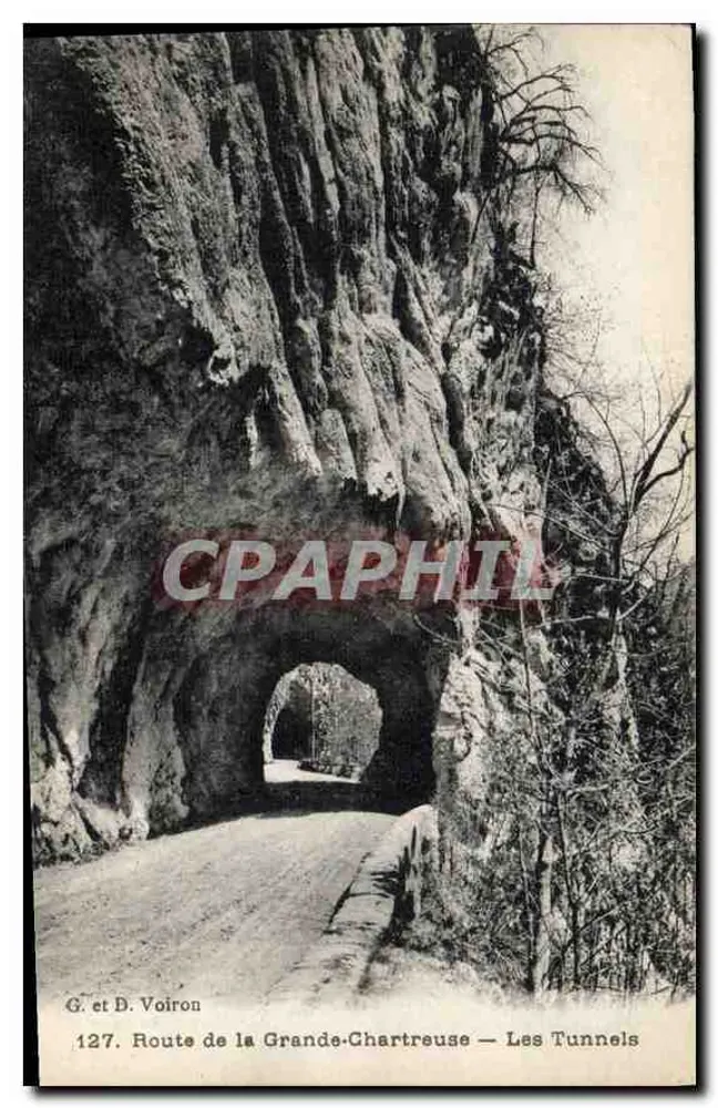 Rodovia da Grande-Charteuse — Os Túneis — G. e D. Voiron n°127 - Frente