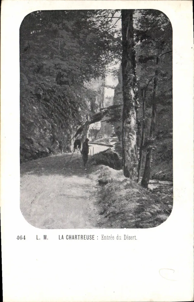 A Chartreuse : Entrada do Deserto — L. M. n° 464 - Frente