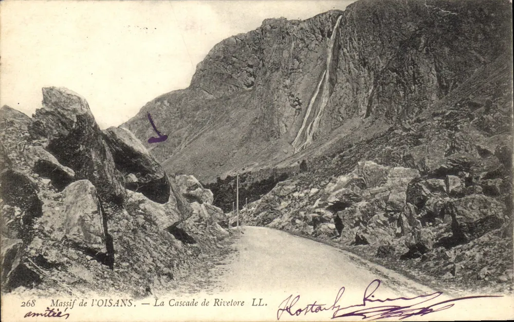 Massif de VOISANS — A Cascata de Rivetore — LL. Hortalez & Linn - Frente