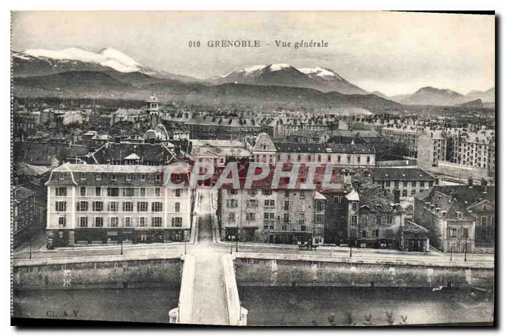 Grenoble — Vista geral — Cl.A.V. - Frente