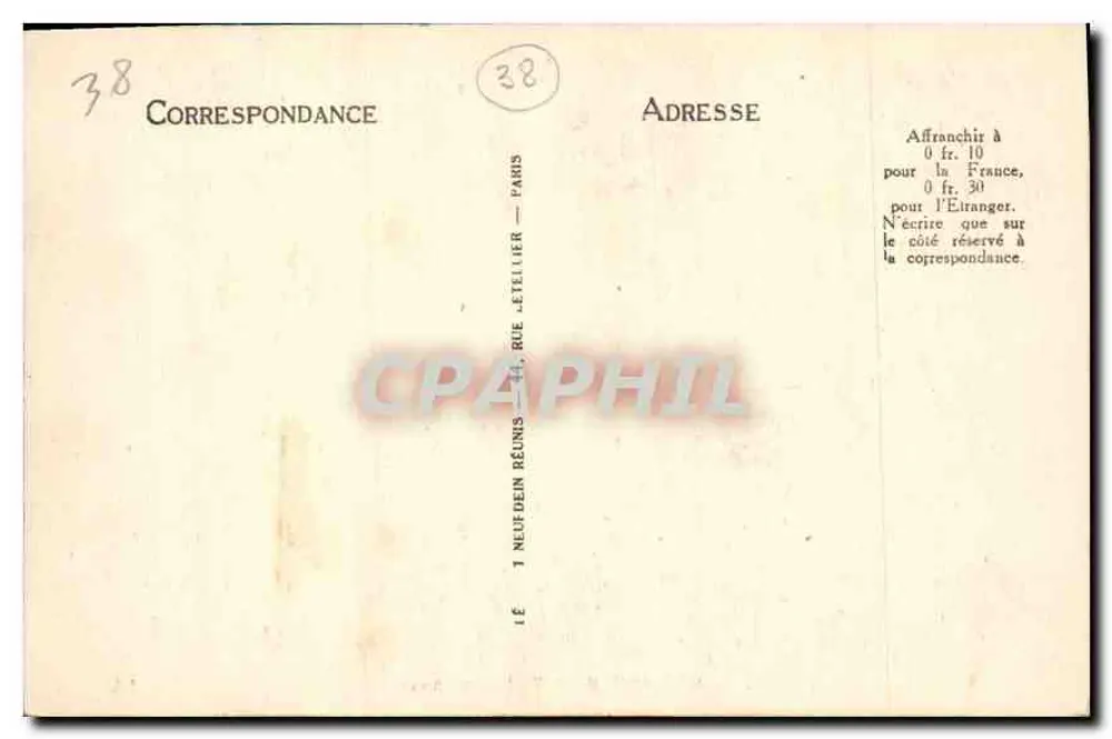 Grenoble — Vista geral — LL - Verso