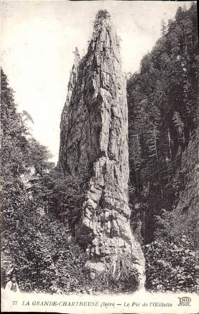 La Grande-Chartreuse (Isère) — O Pic de l’Œillette — ND Phot. - Frente