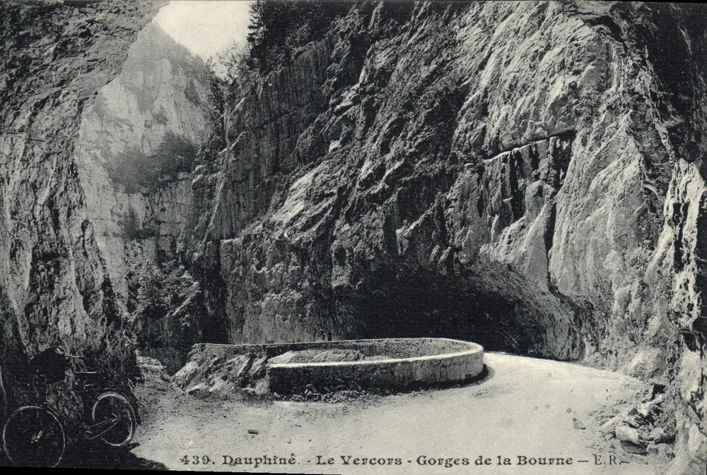 Gorges de la Bourne — Le Vercors — Dauphiné — E.R. — n°439 - Vorderseite