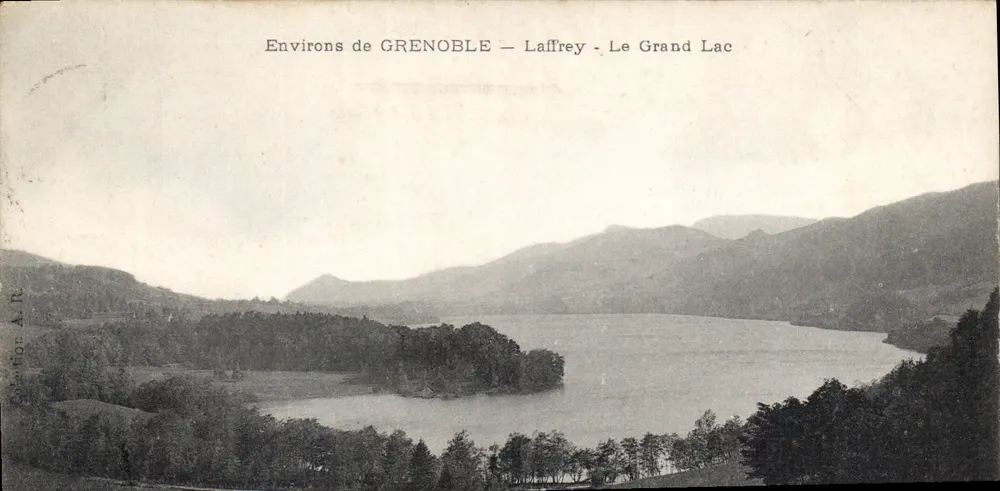 Ao redor de GRENOBLE — Laffrey — O Grande Lago — Edição A.R. - Frente