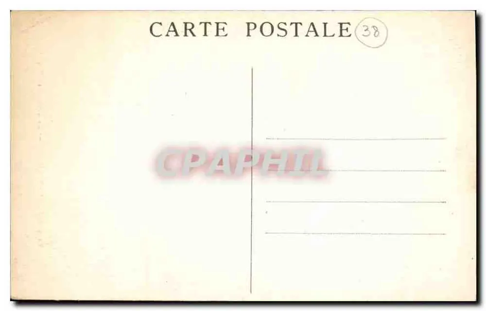Dauphiné - Sassenage - Die Fälle von Prises - Rückseite