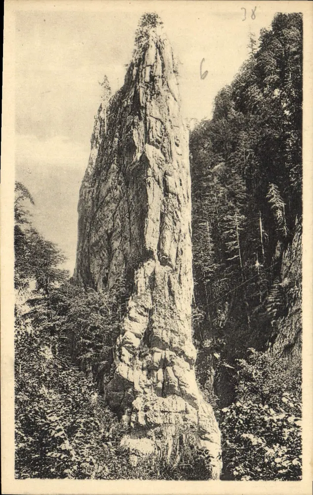 O Pic de l'Éillette — A Grande Chartreuse — Editor: Lévy e Neurbein, Paris - Frente