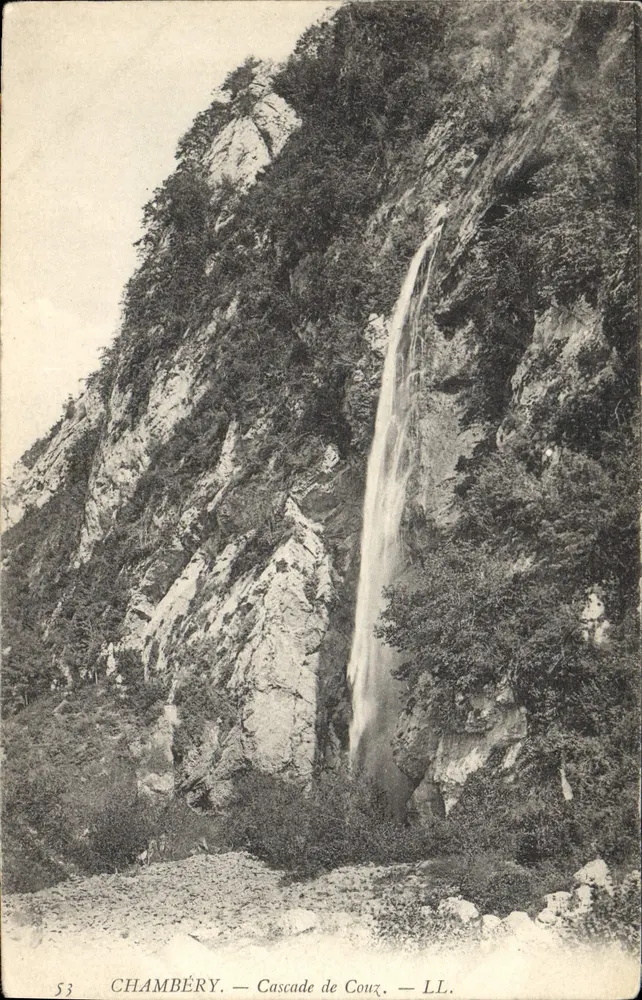 Chambéry — Cascata de Couz — LL. — n°53 - Frente