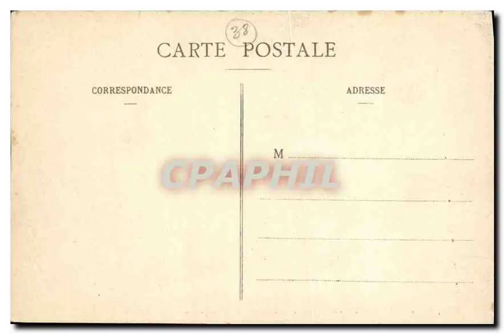 Dauphiné - Route de Saint-Pancrasse - Le Petit Tunnel — G. Baffert, Grenoble, n°242 - Rückseite