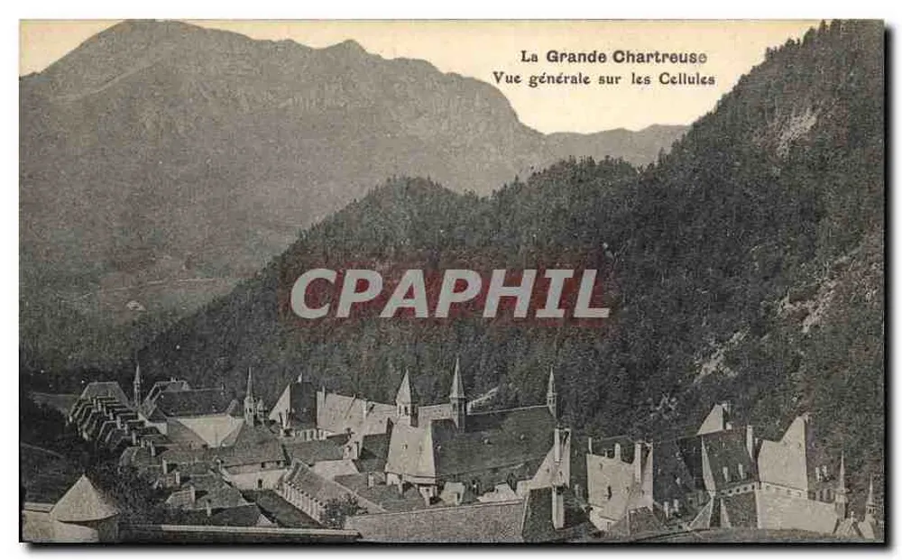 A Grande Chartreuse — Vista geral sobre as Celulas — Mosteiro da Grande Chartreuse - Frente