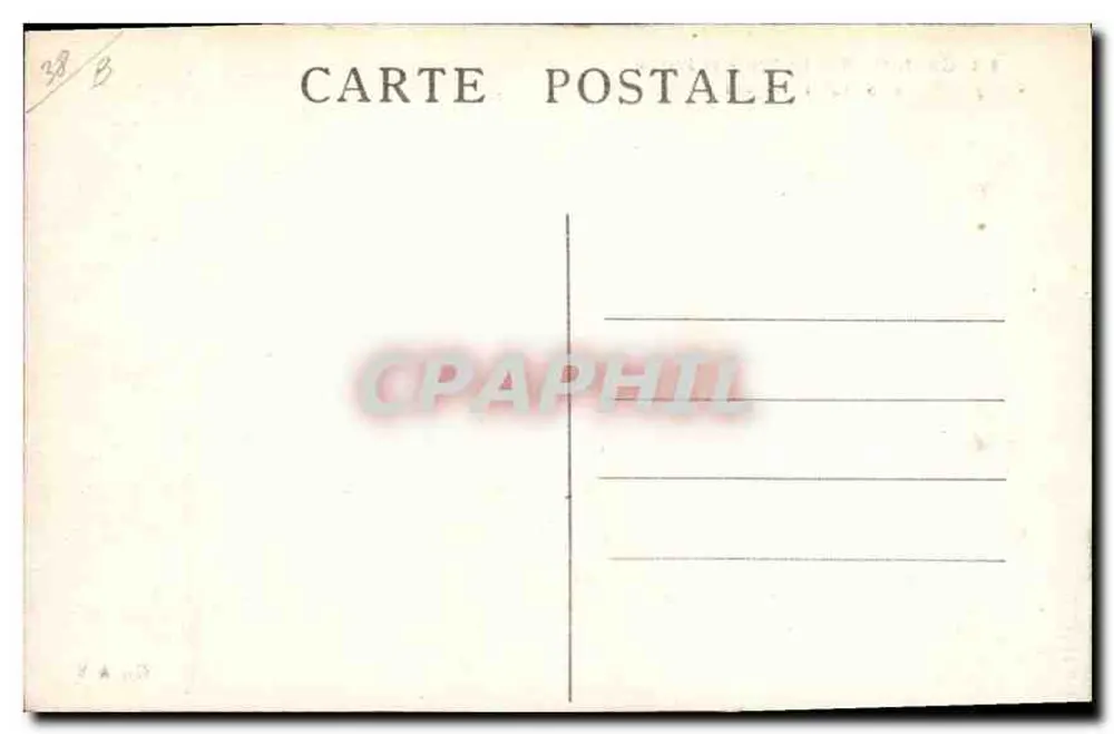 Grenoble — Das Palast der Justiz und Statue von Bayard — n° 072 - Rückseite