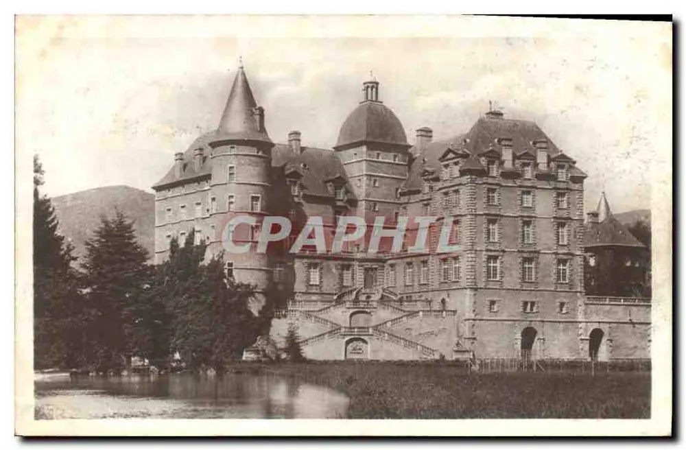 Castelo visto do Parque — Vizille — Editor Lévy e Neutrin, Paris - Frente