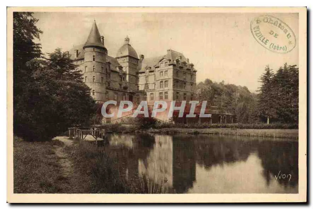 Castelo de Vizille — Isère — Editor: La Douce France - Frente
