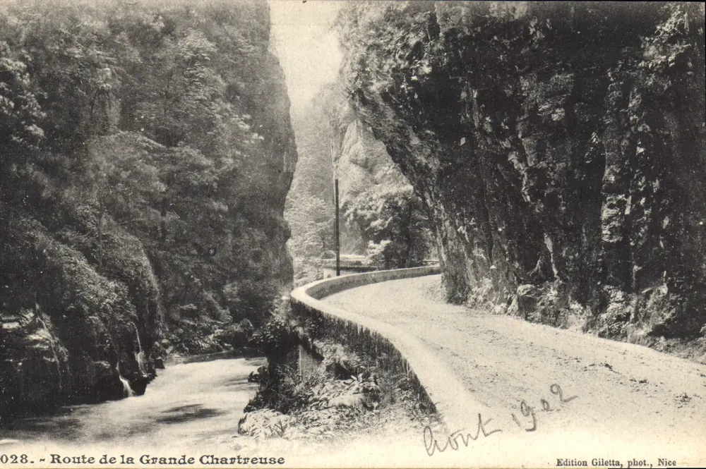 Rota da Grande Chartreuse — Edição Giletta, fot. Nice, n° 028 - Frente