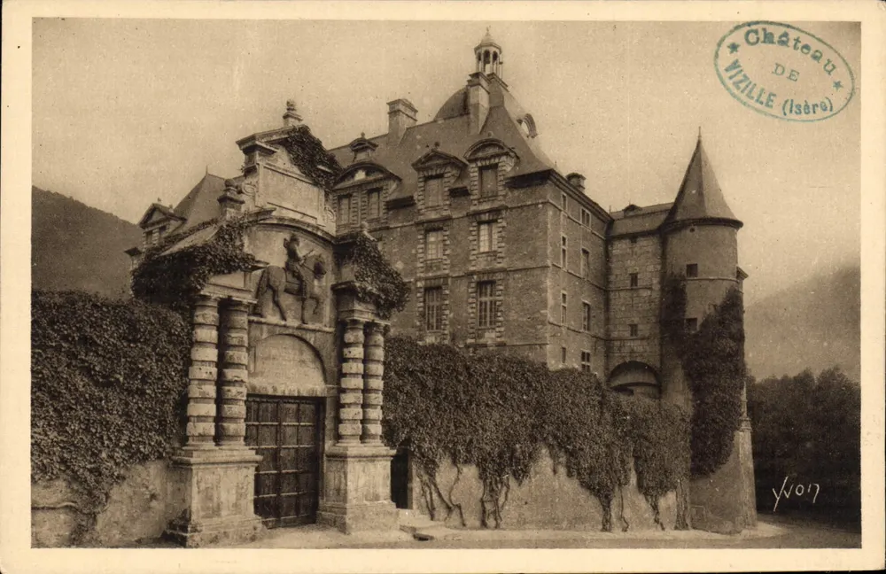 Schloss Vizille — Isère — Yvonne Art Editions - Vorderseite