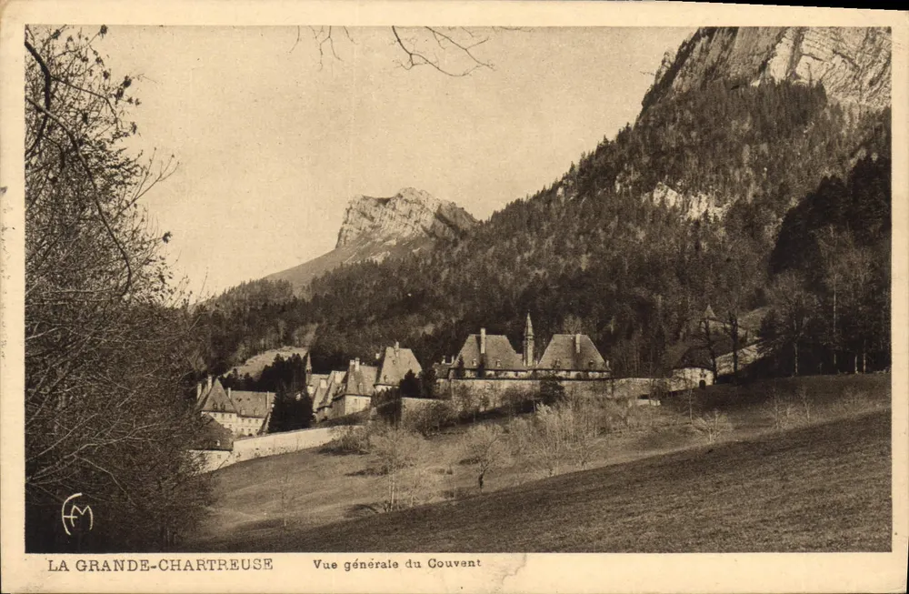 La Grande-Chartreuse — Algemene uitzicht op het klooster — Marinotto broers uitgave - Voorkant