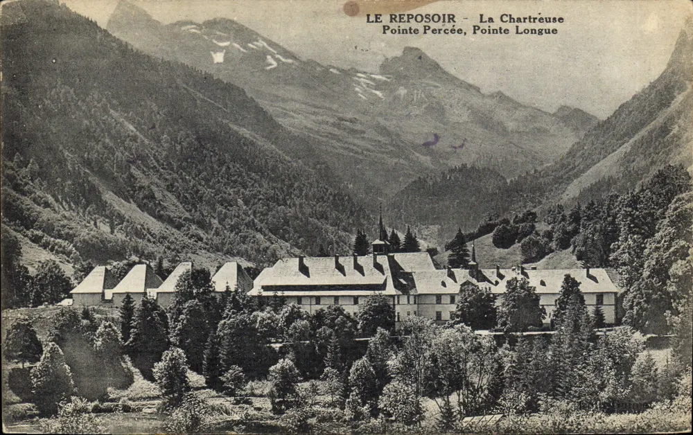 O Reposoir — La Chartreuse, Pointe Percée, Pointe Longue - Frente