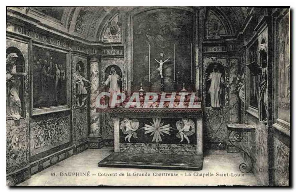 Dauphiné — Kloster der Grande Chartreuse — Die Kapelle Saint-Louis - Vorderseite
