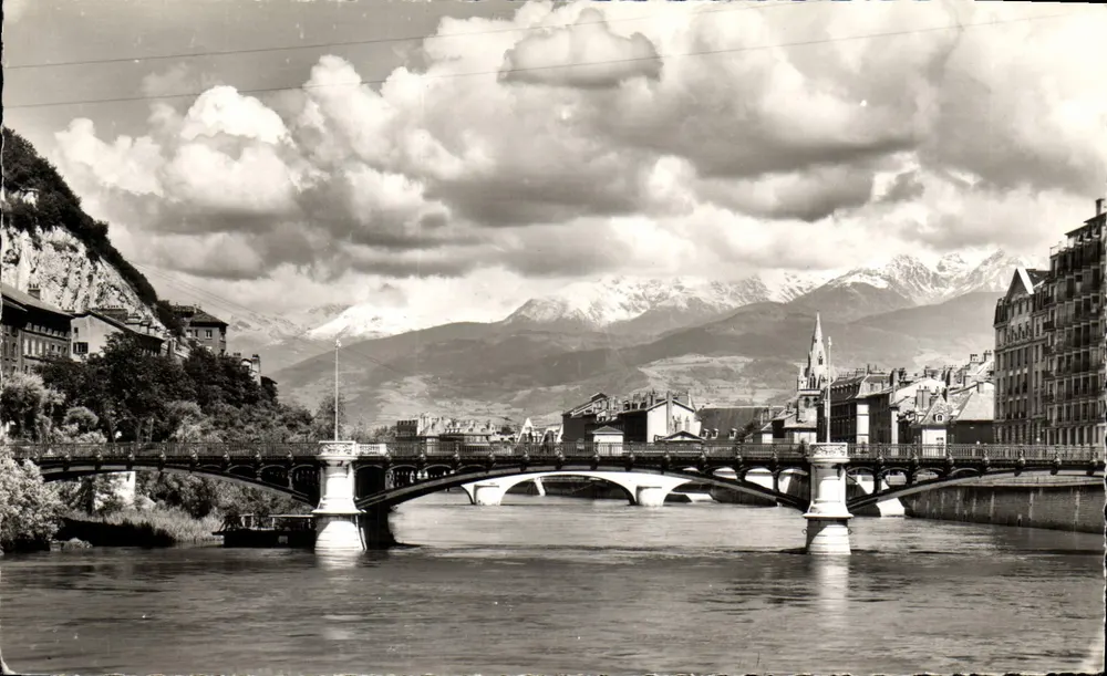 Grenoble - Pont de la Porte de France — Editions La Nouvelle Galerie, n°38 - Vorderseite