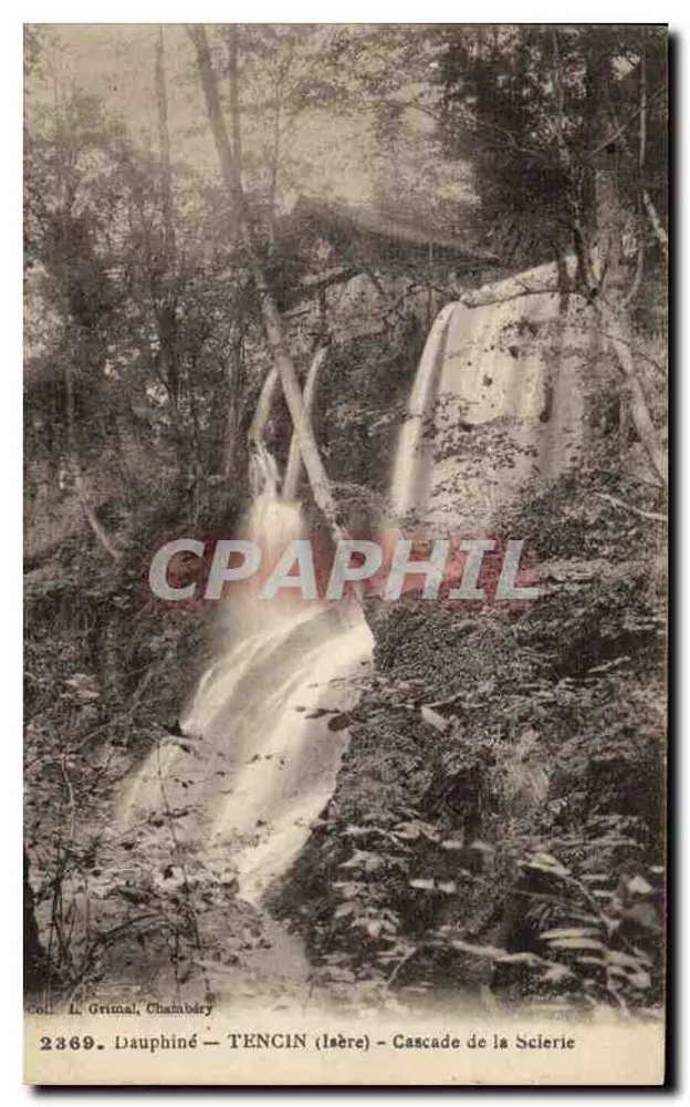 TENCIN (Isère) — Cascata della Scieria — L. Grimal, Chambléry, n° 2369 - Recto