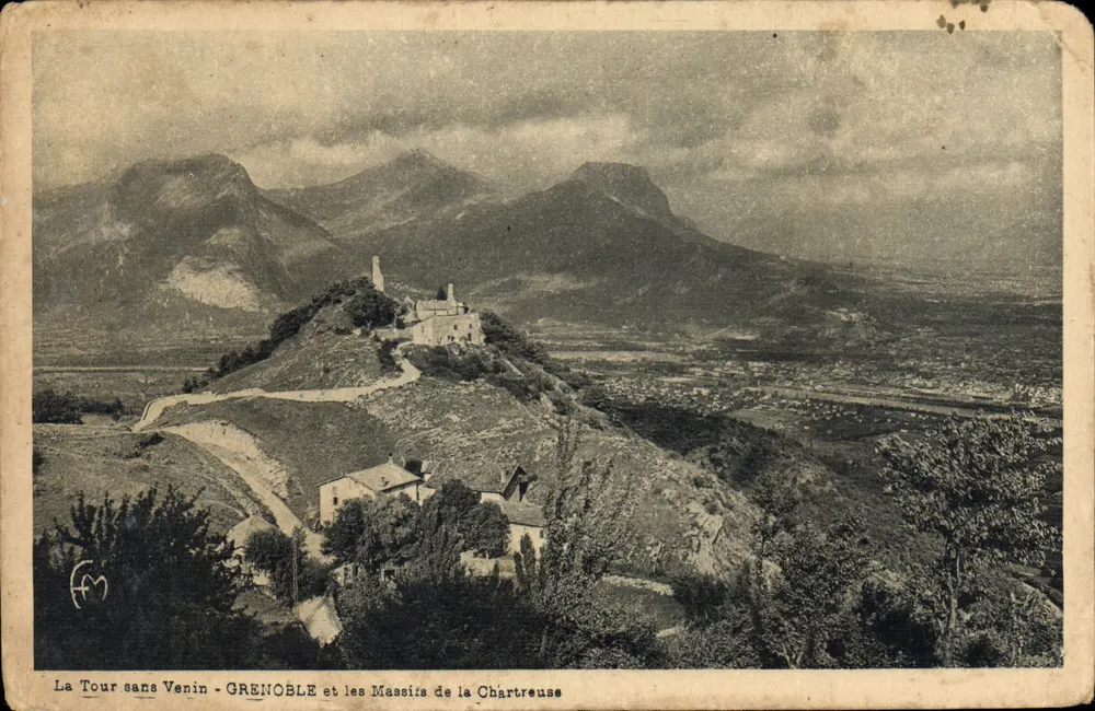 La Tour sans Venin - Grenoble und die Massive der Chartreuse - Vorderseite