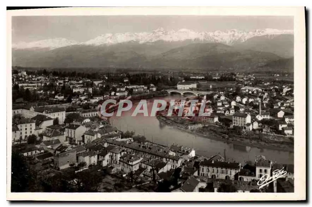 La Tronche, a Ilha Verde, o Isère e as Alpes — As Pequenas Alpes Francesas, Edição de Arte Grenoble - Frente
