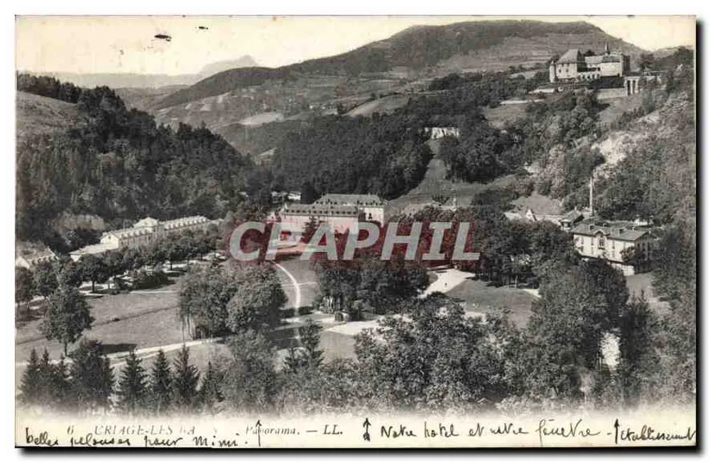Uriage-les-Bains — Panorama — LL - Frente