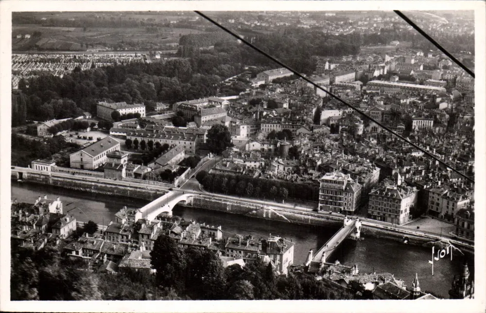 Grenoble (Isère) — Ansicht des Seilbahn-Bastille — Art Editions Claudy, n° 30 - Vorderseite