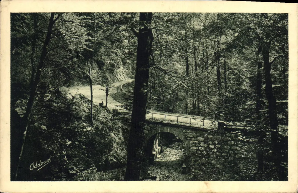 Brücke der Deutschen — Route de la Chartreuse — Verlag G. O. DOUX, n°38 - Vorderseite