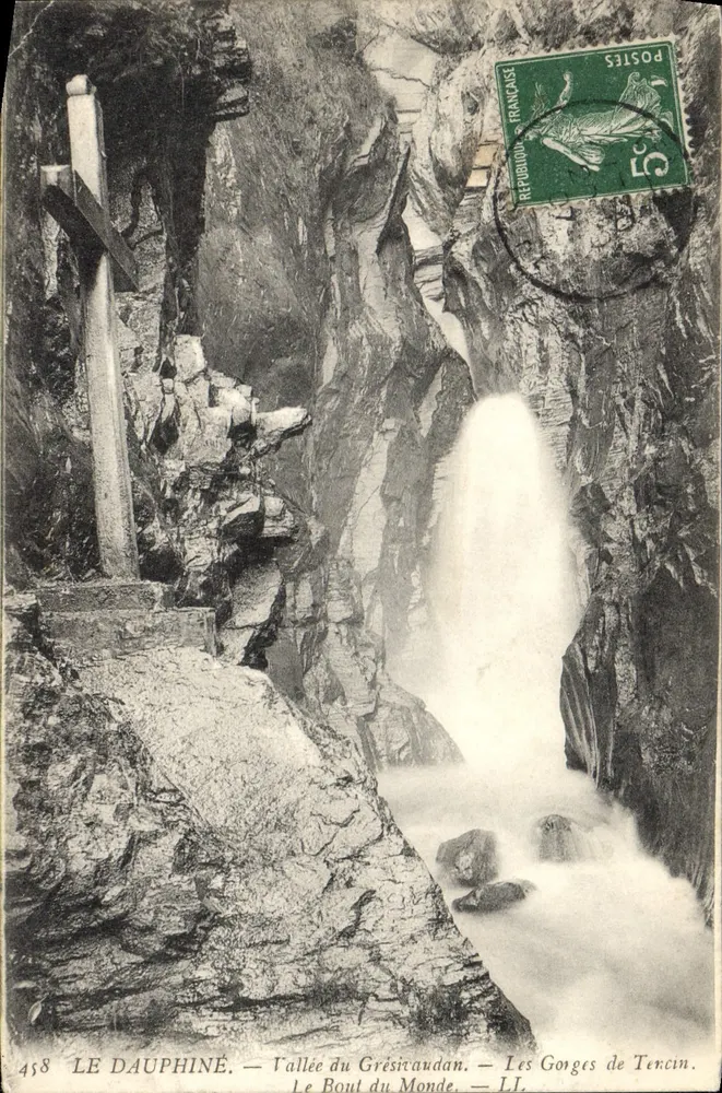 O Dauphiné — Vale do Grésivaudan — Le Boul du Monde — As Gorges de Tencin - Frente