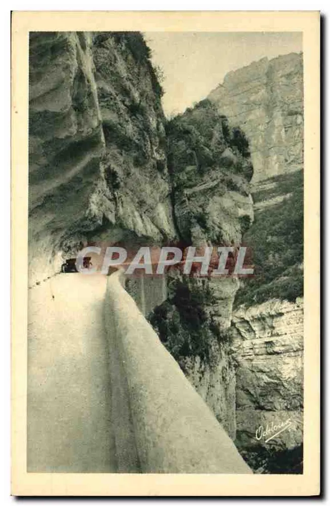 Dauphiné - Route des Grands Goulets - La Roche fendue — G. Oddoux, Grenoble - Vorderseite