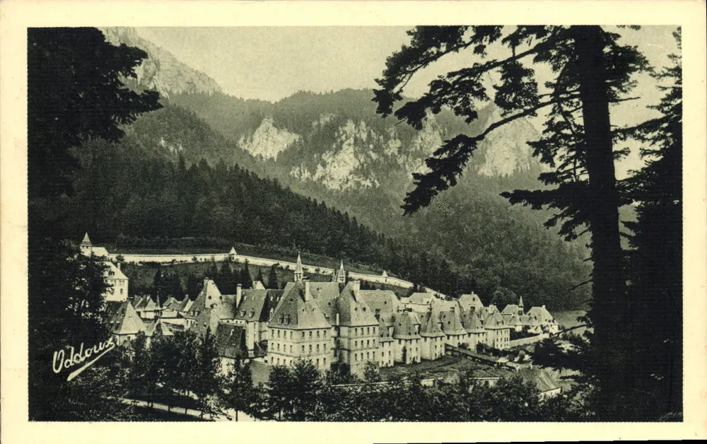 Dauphiné - Mosteiro da Grande Chartreuse — Editor G. Oddoux, Grenoble - Frente