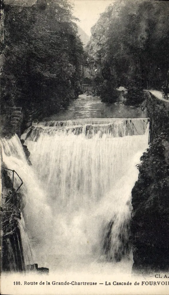Rodovia da Grande-Chartreuse — A Cachoeira de Fourvoire — CI.A. n°100 - Frente