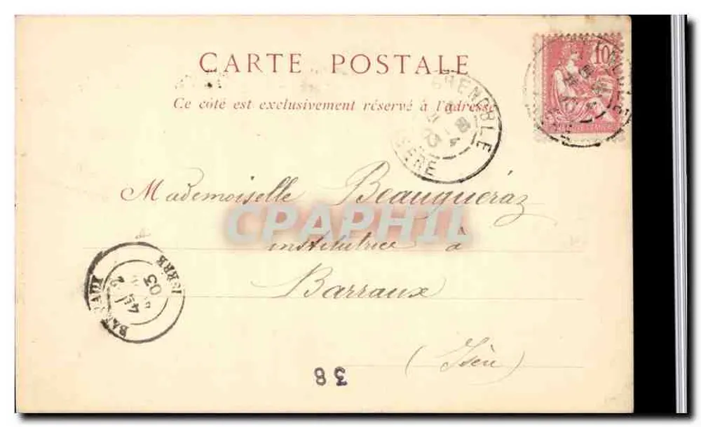 Allevard-les-Bains — Le Bout du Monde — ND Phot - Rückseite