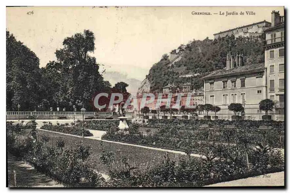 Grenoble — O Jardim da Cidade — Fot. J. J. Fot. - Frente