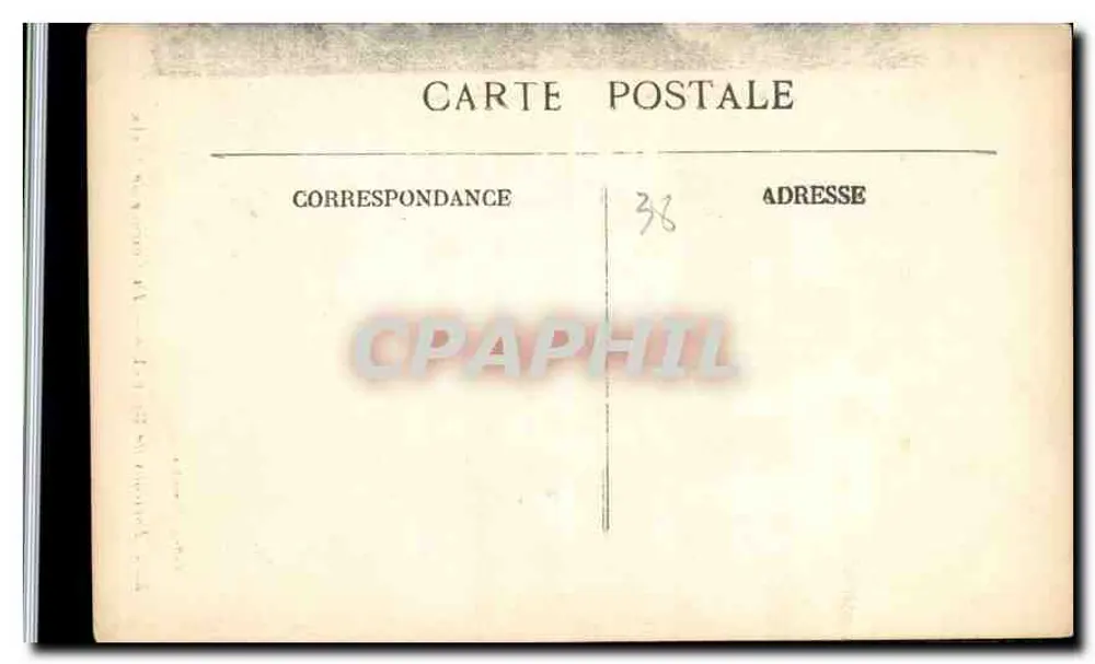 Arredores de Grenoble — A Cachoeira de Claix — n° 204 - Verso