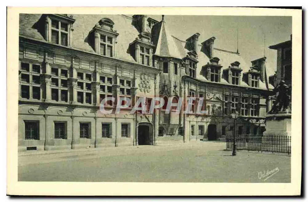 Grenoble - Das Palast der Justiz - Statue von Bayard — Verlag G. Oddoux - Vorderseite