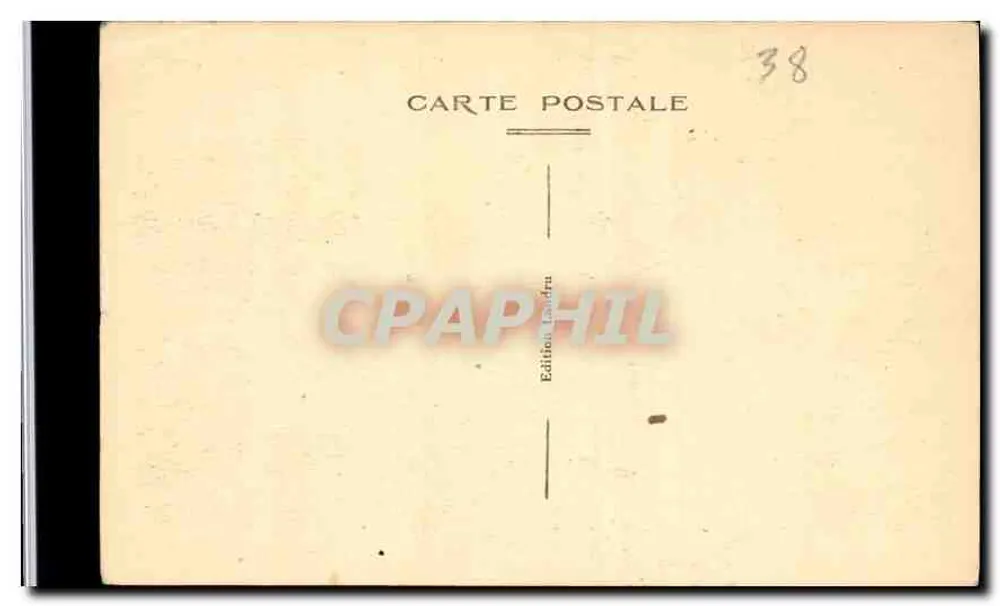 Voiron — Le Parc, la pièce d'eau et Coteau de Vouisse — Édition Landru - Rückseite