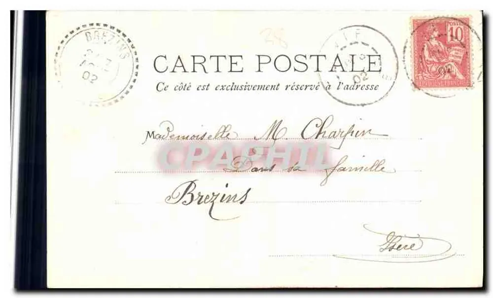 Línea de Grenoble a Gap — Le Monestier-de-Clermont — Eug. Robert, Grenoble - Reverso