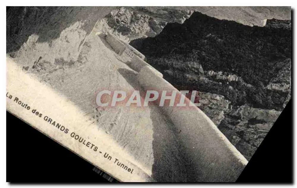 Die Route der GRANDS GOULETS - Ein Tunnel — Edition Marino de Frères, Grenoble - Vorderseite
