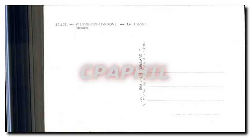 Vienne-sur-le-Rhône — Das römische Theater — Verleger: L'ÉCELLARD - Rückseite