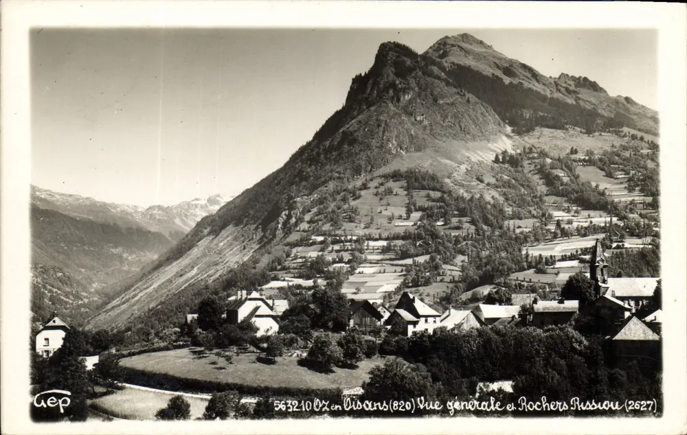 Oisans (820) — Allgemeiner Blick und Rochers Russieux (2627) — CEP - Vorderseite