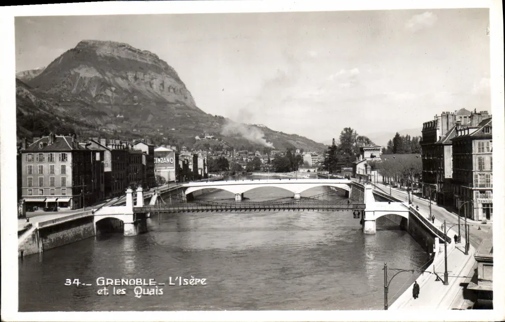 Grenoble — A Isère e os Quais — Edições - Frente