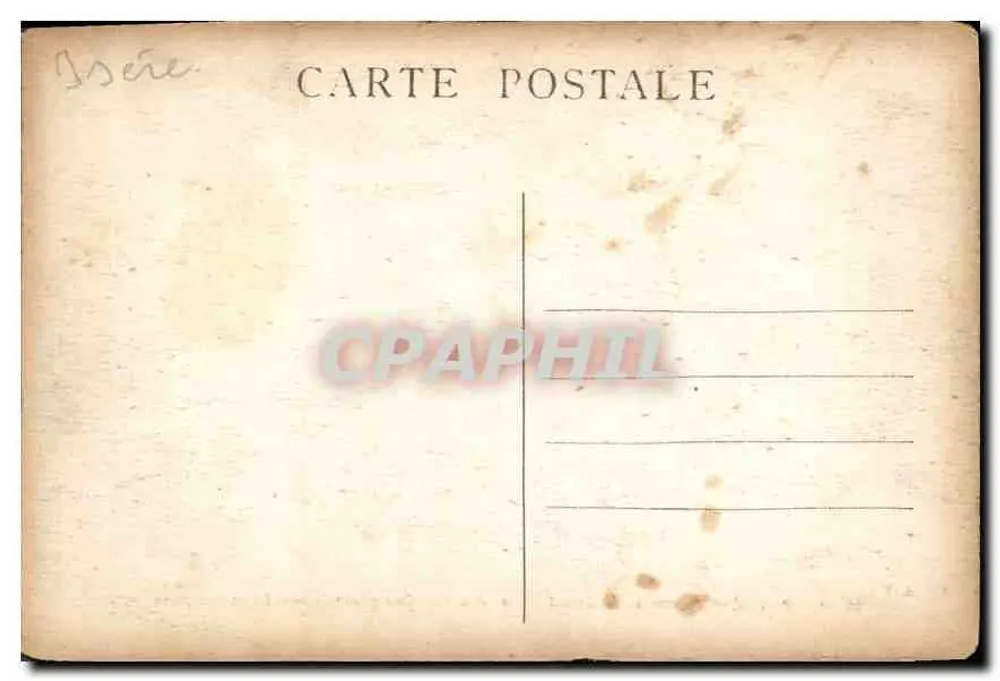 Dauphiné - Couvent de la Grande-Chartreuse — Reduzierte und vollständige allgemeine Ansicht - Rückseite