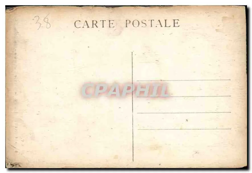 Dauphiné - Route de la Grande-Chartreuse - Les Tunnels — CI.A.V. n°99 - Rückseite